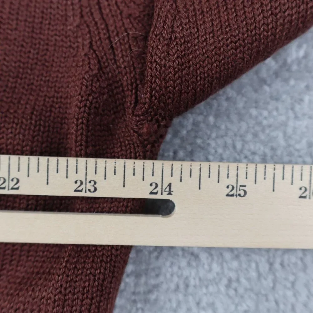 The North Face Sweater Mens XL Bronze Brown A5 Series 1/4 Zip Pullover Mock Neck - Picture 11 of 11